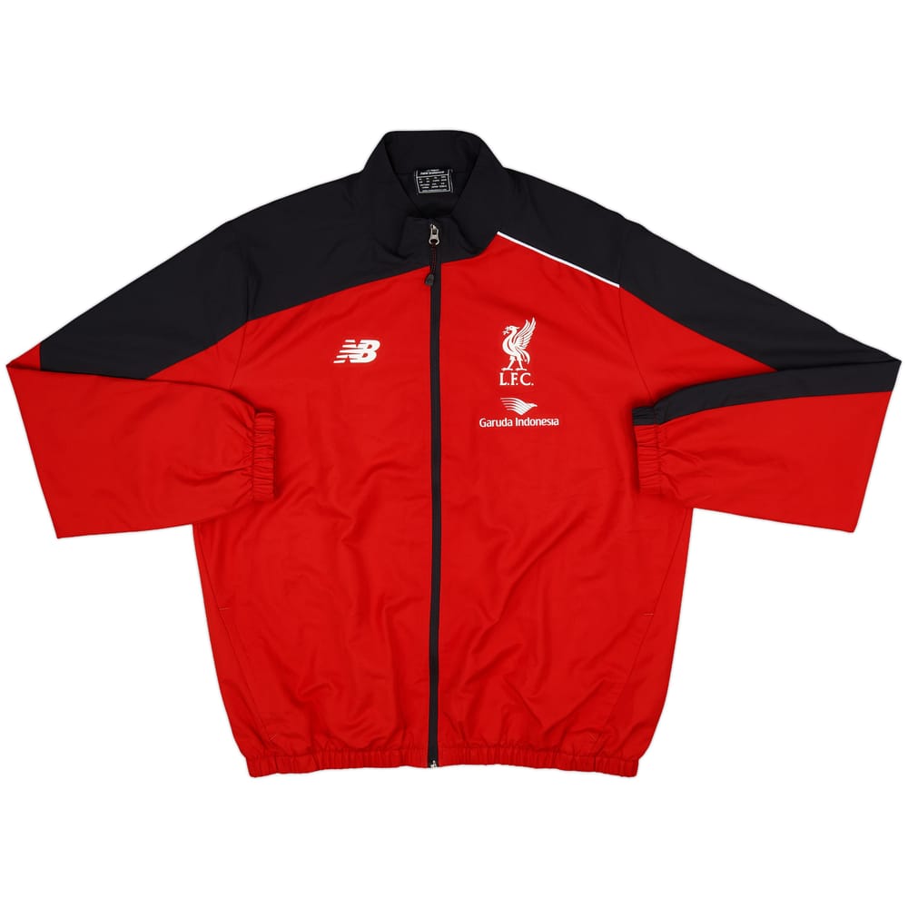2015-16 Liverpool New Balance Track Jacket - 6/10 - (XL)