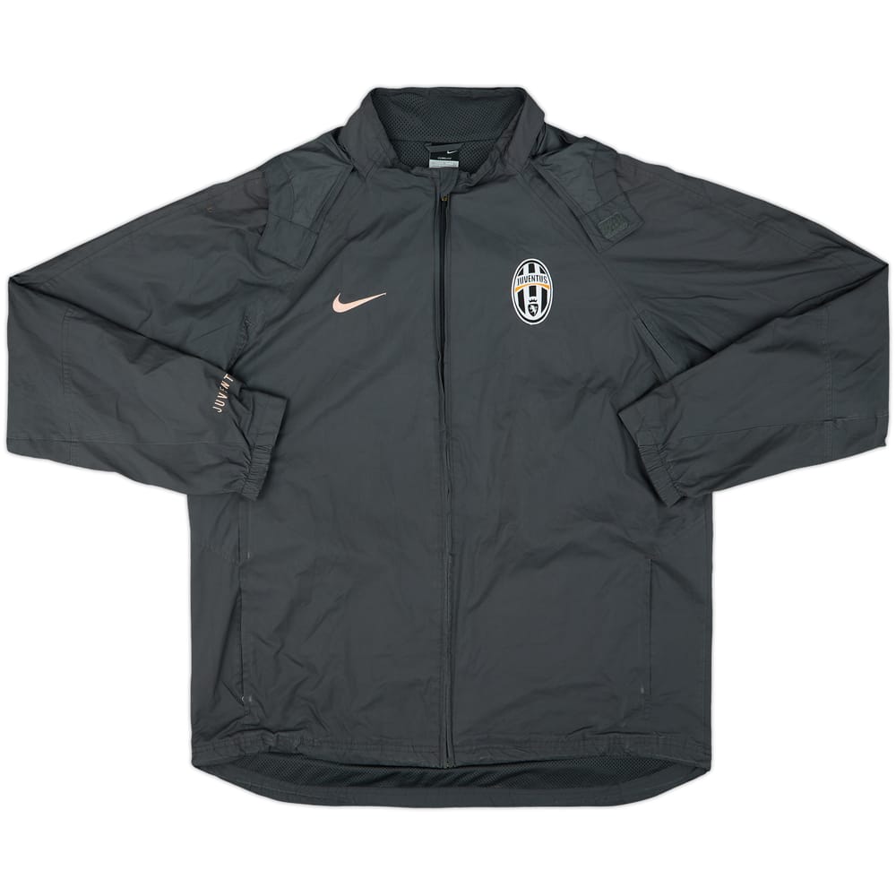 2004-05 Juventus Nike Hooded Rain Jacket - 8/10 - (L)