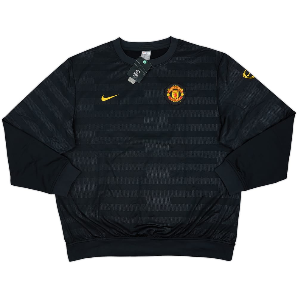 2009-10 Manchester United Nike Sweat Top (XXL)