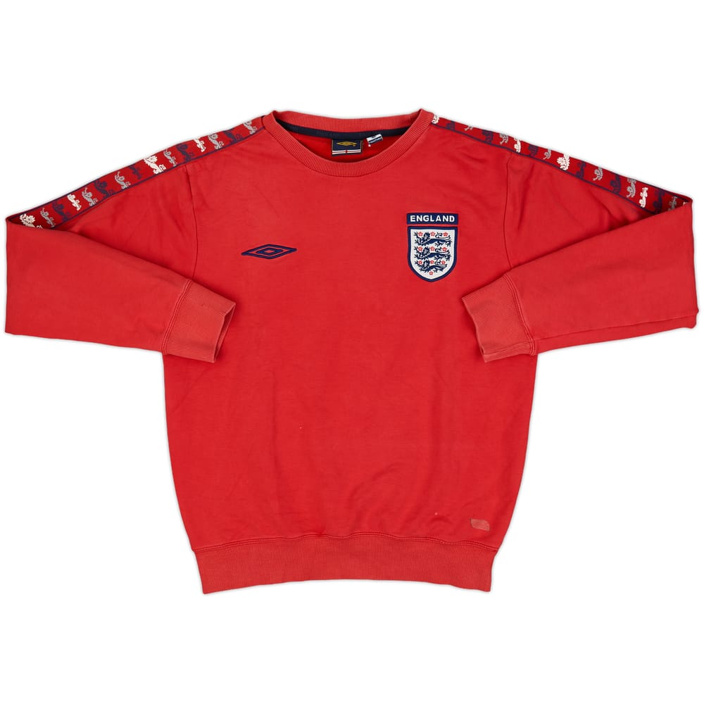 2006-08 England Umbro Sweat Top - 6/10 - (M)