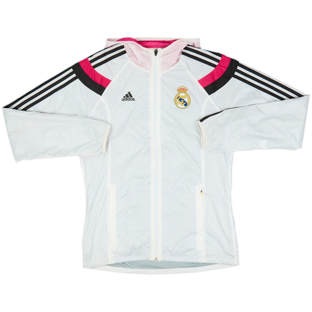 2014-15 Real Madrid adidas Hooded Track Jacket - 7/10 - (S)