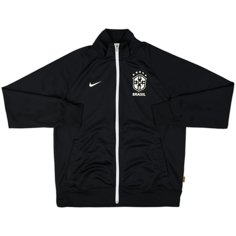 2013-14 Brazil Nike Track Jacket - 10/10 - (M)