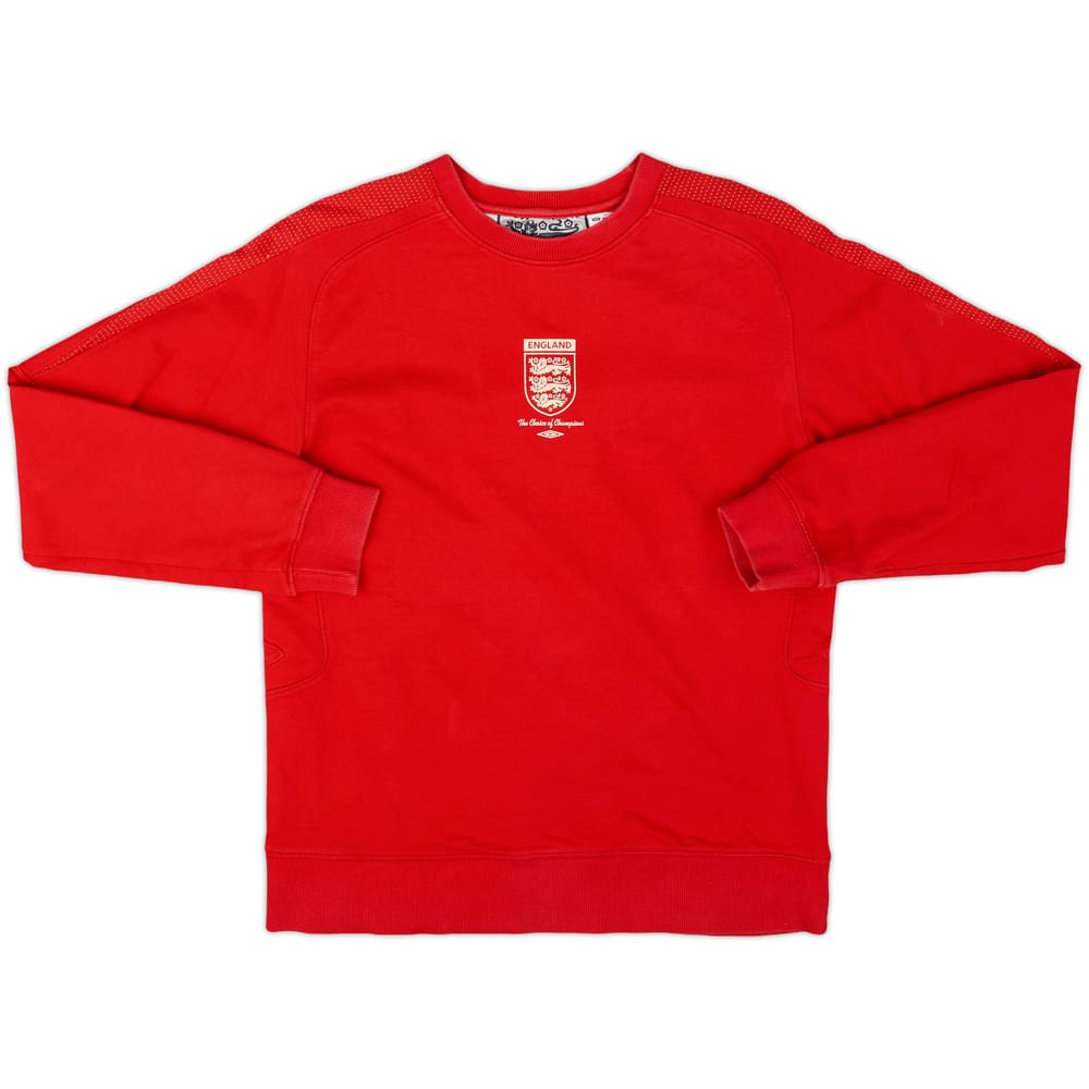 2004-06 England Umbro Sweat Top - 9/10 - (XL.Boys)