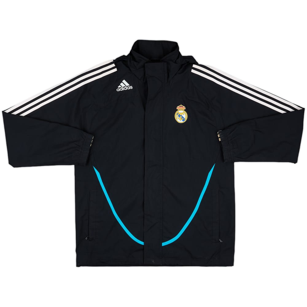 2008-09 Real Madrid adidas Rain Coat - 9/10 - (S)