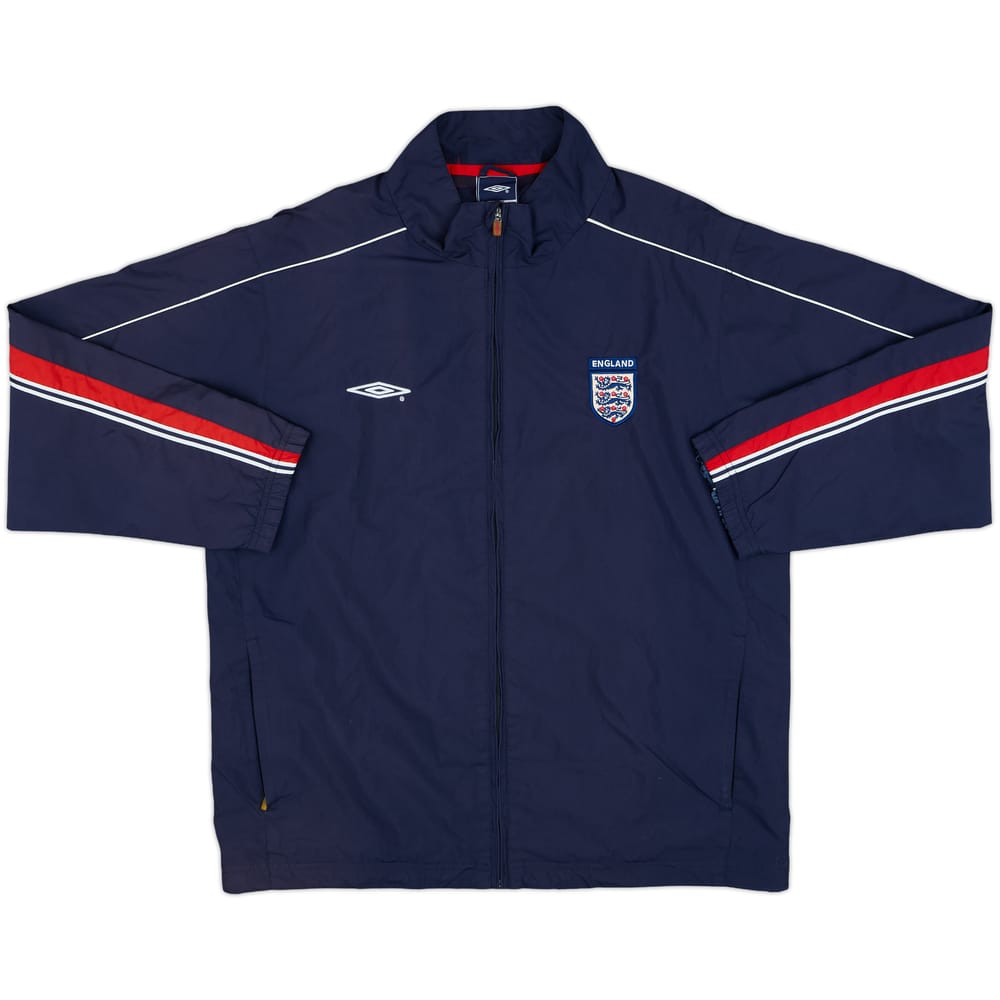 2002-04 England Umbro Track Jacket - 8/10 - (S)
