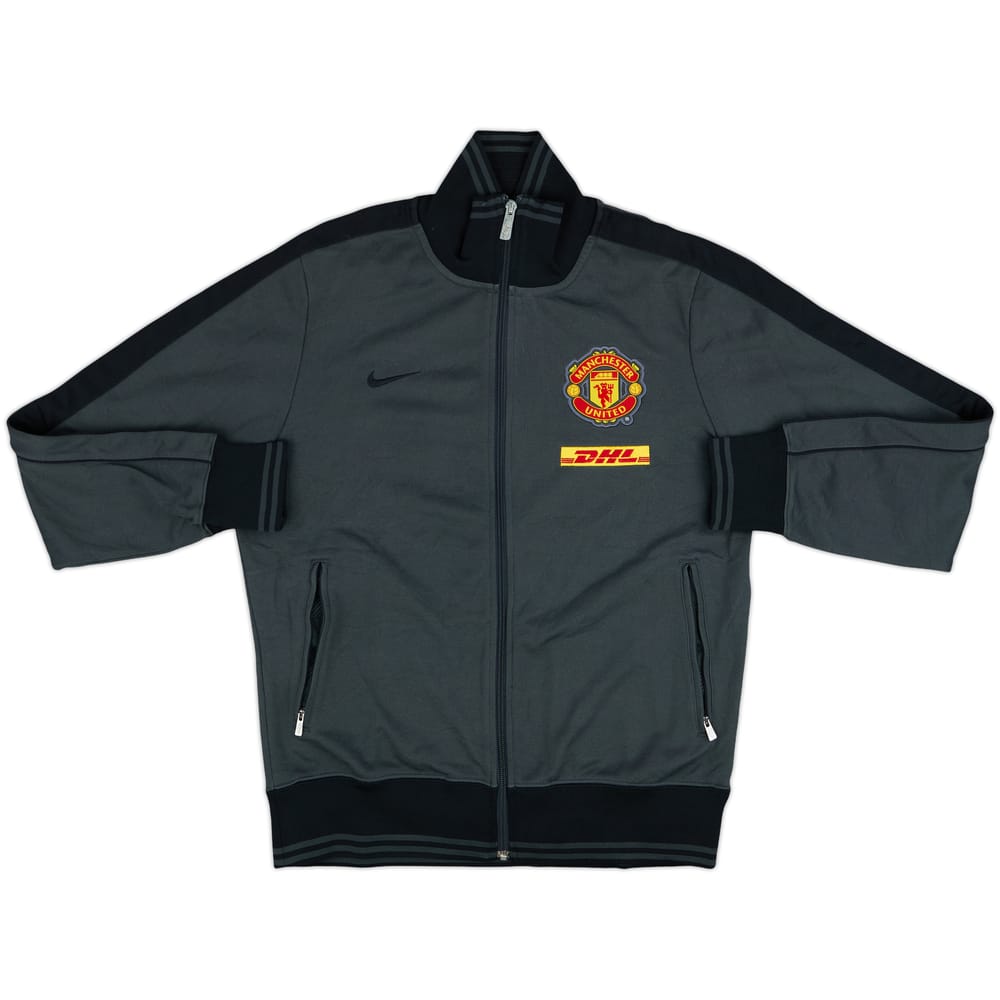 2012-13 Manchester United Nike N98 Track Jacket - 8/10 - (L)