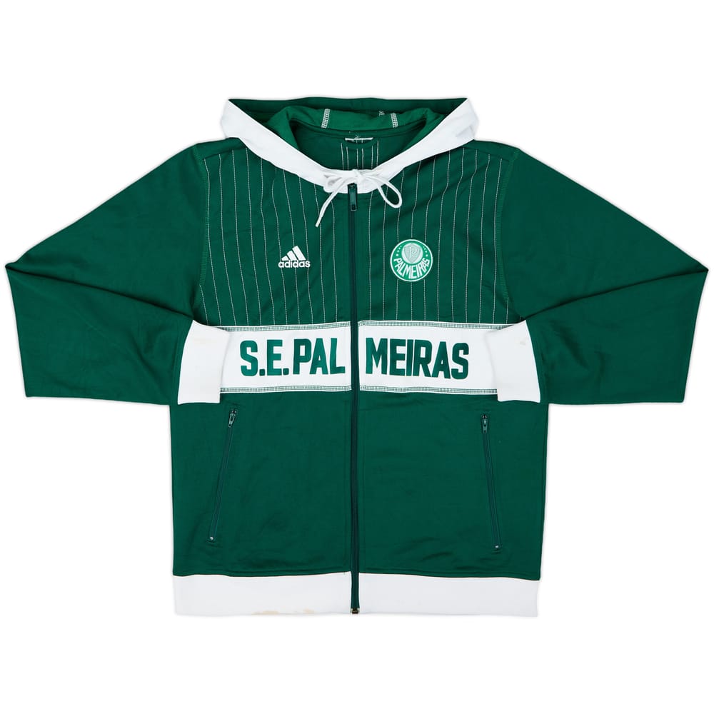 2008-09 Palmeiras adidas Hooded Track Jacket - 7/10 - (S)