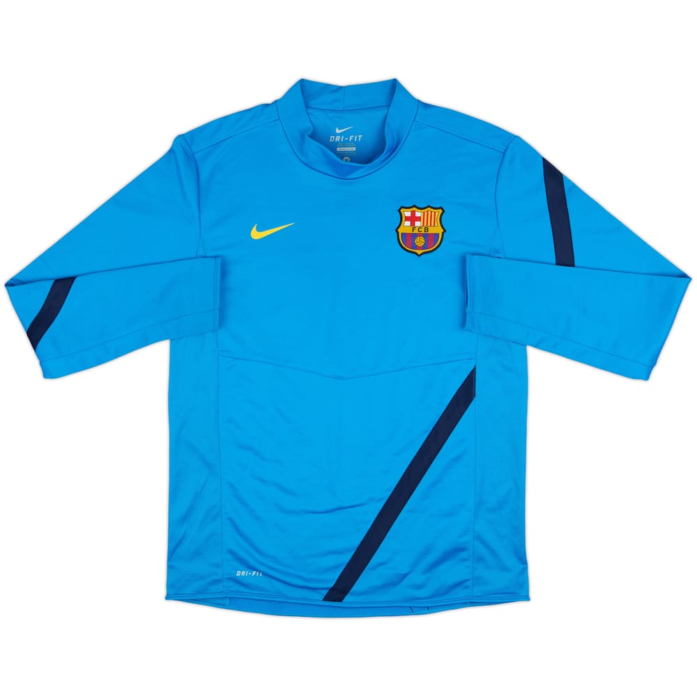 2011-12 Barcelona Nike Sweat Top - 8/10 - (M)