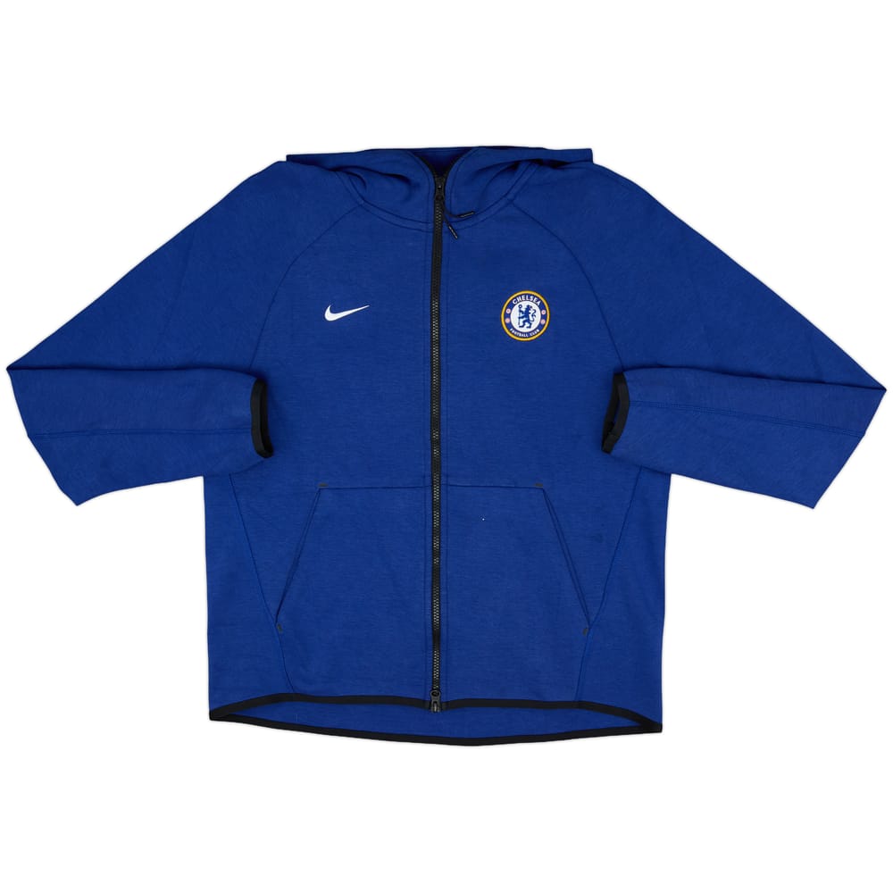 2019-20 Chelsea Nike Hooded Track Top - 8/10 - (M)