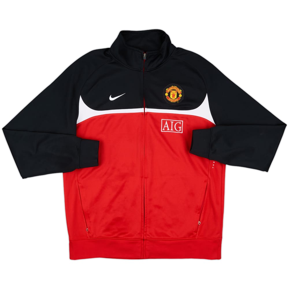 2010-11 Manchester United Nike Track Jacket - 8/10 - (XL)