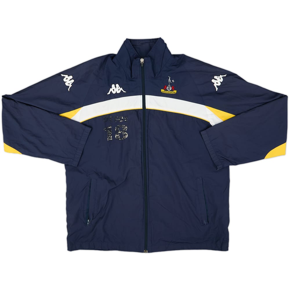 2003-04 Tottenham Kappa Player Issue Track Jacket Defoe #18 - 4/10 - (M)