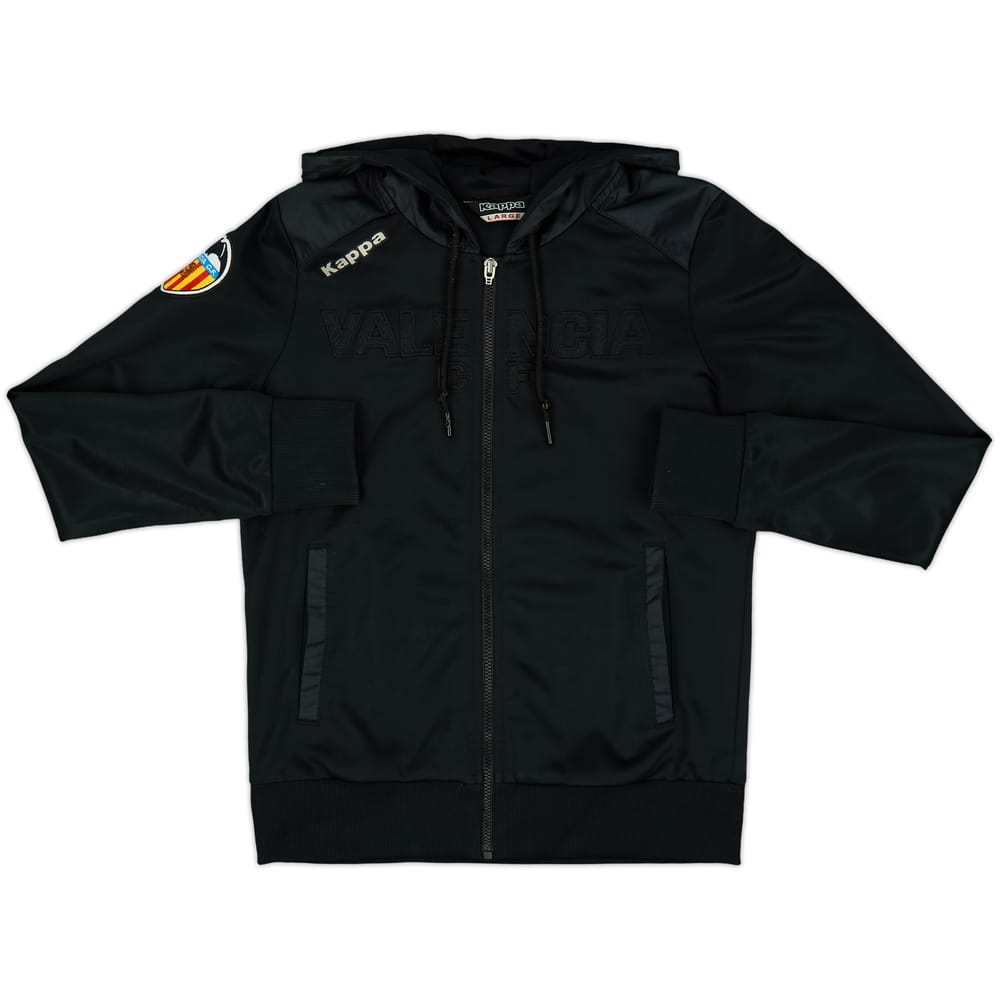 2010-11 Valencia Kappa Hooded Track Jacket - 8/10 - (L)
