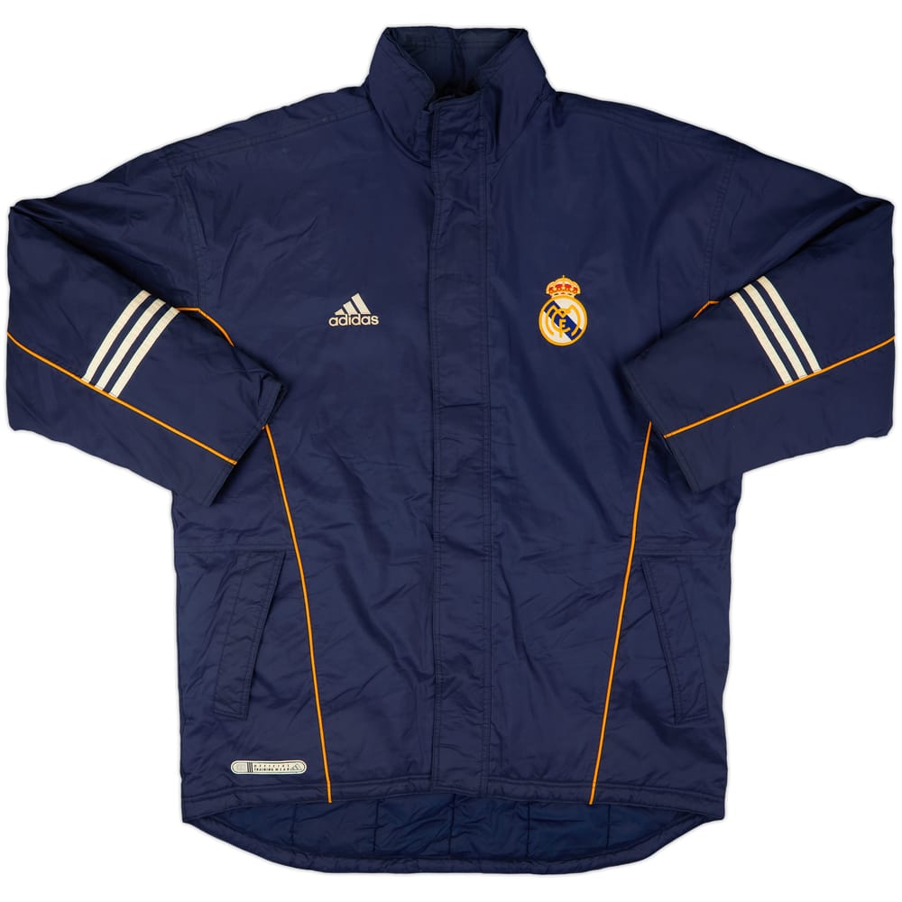 1999-00 Real Madrid adidas Padded Bench Coat - 9/10 - (XL)