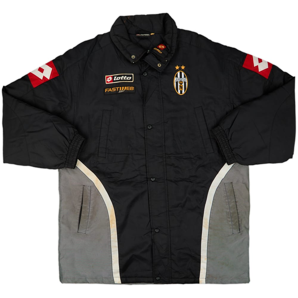 2001-02 Juventus Lotto Padded Bench Coat - 5/10 - (XL)
