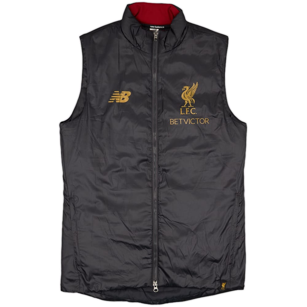 2018-19 Liverpool New Balance Gilet - 8/10 - (S)