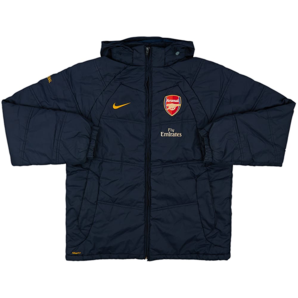 2008-09 Arsenal Nike Padded Bench Coat - 10/10 - (L)