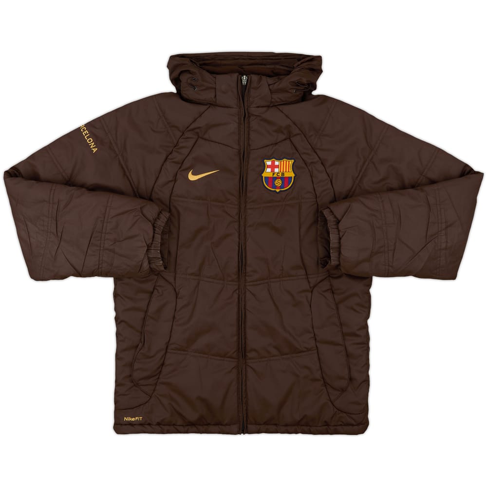 2008-09 Barcelona Nike Padded Bench Coat - 10/10 - (S)