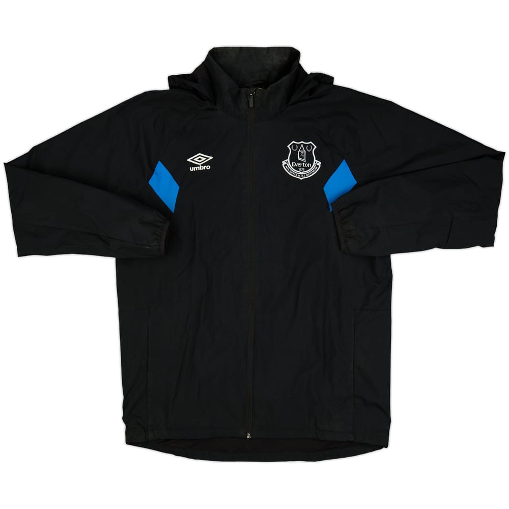 2017-18 Everton Umbro Hooded Rain Jacket - 7/10 - (L)