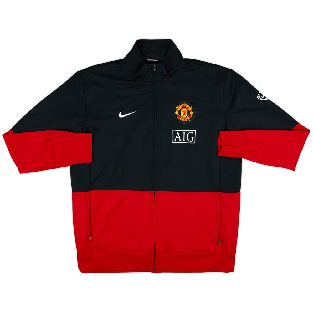 2009-10 Manchester United Nike Track Jacket - 8/10 - (XL)