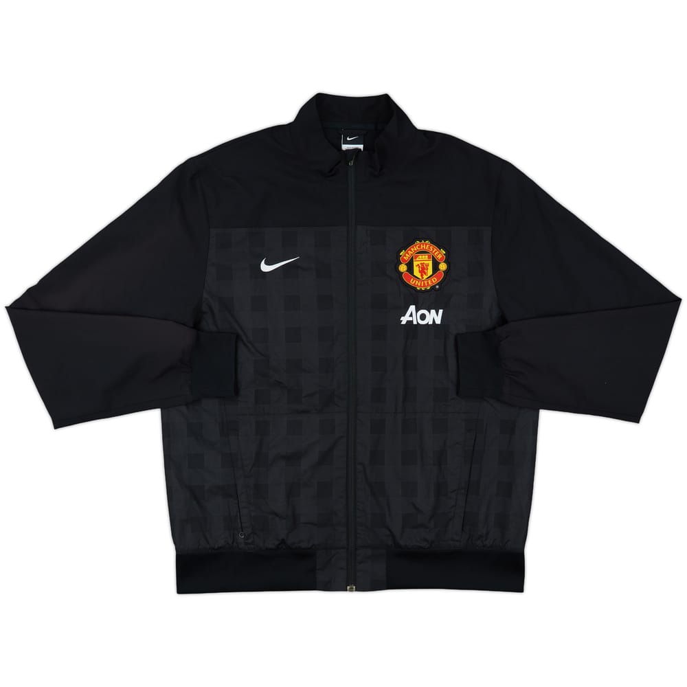 2013-14 Manchester United Nike Track Jacket - 8/10 - (XXL)