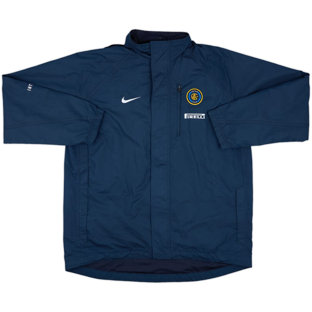 2005-06 Inter Milan Nike Hooded Rain Coat - 8/10 - (M)