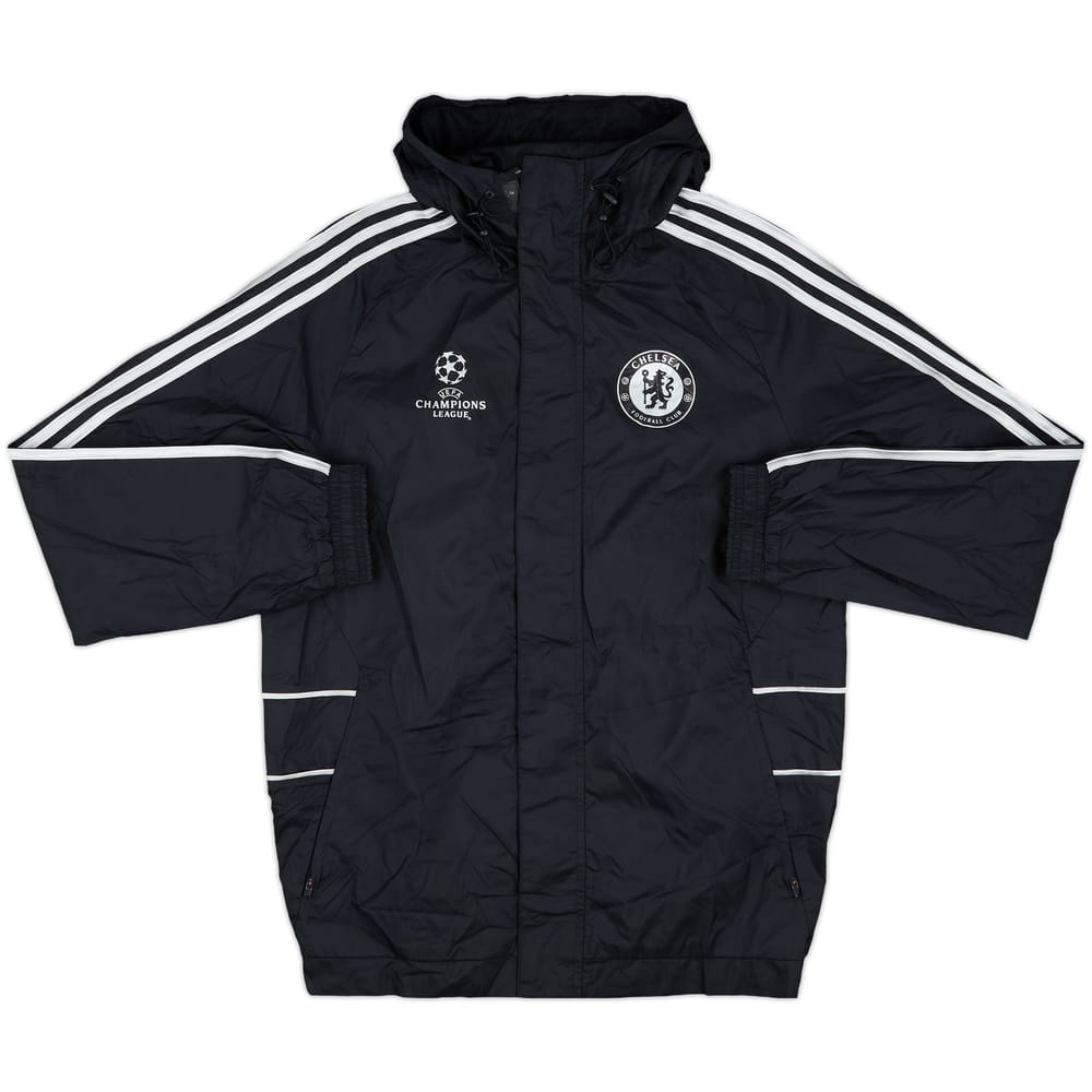 2013-14 Chelsea adidas CL Hooded Rain Coat - 7/10 - (M)