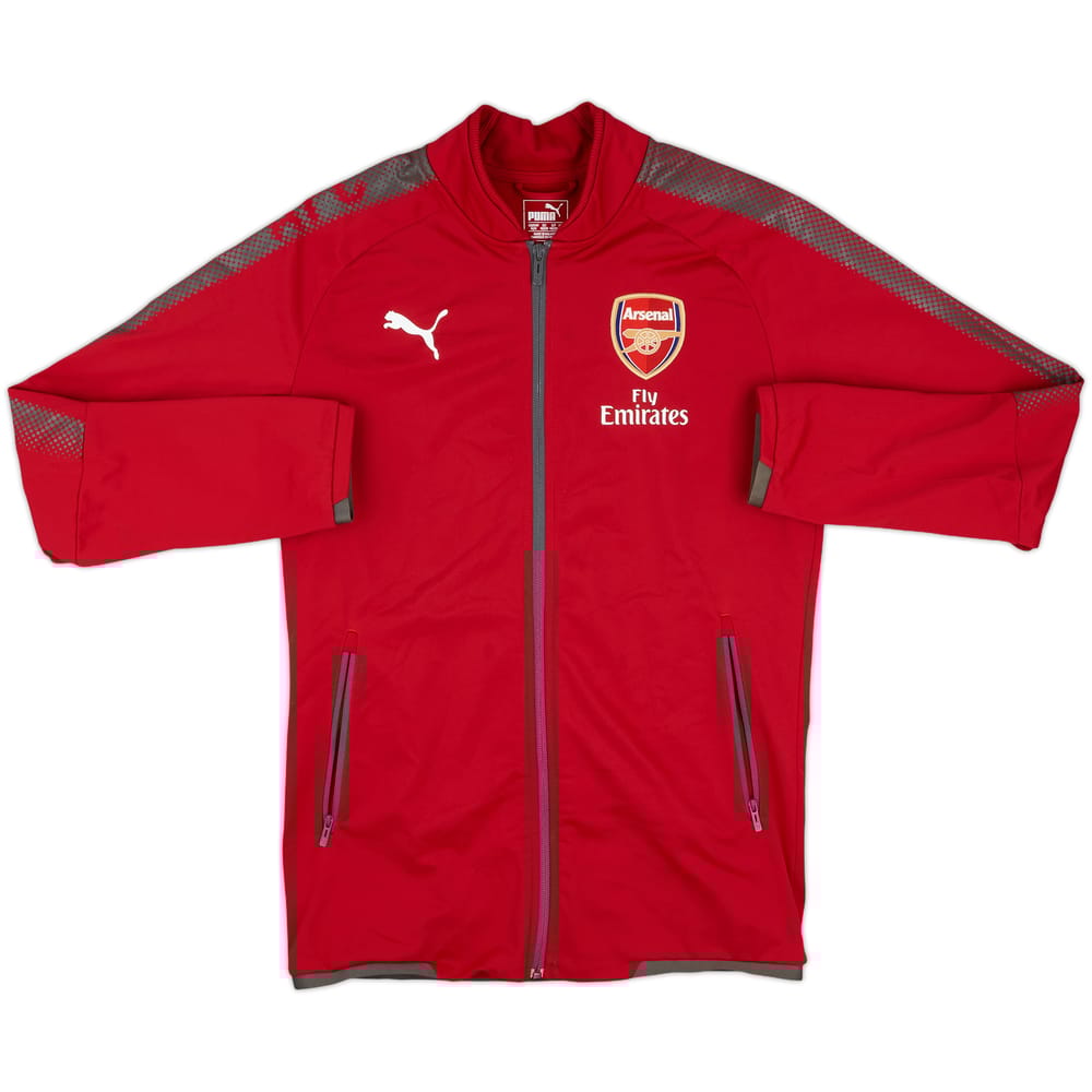 2017-18 Arsenal Puma Track Jacket - 9/10 - (M)