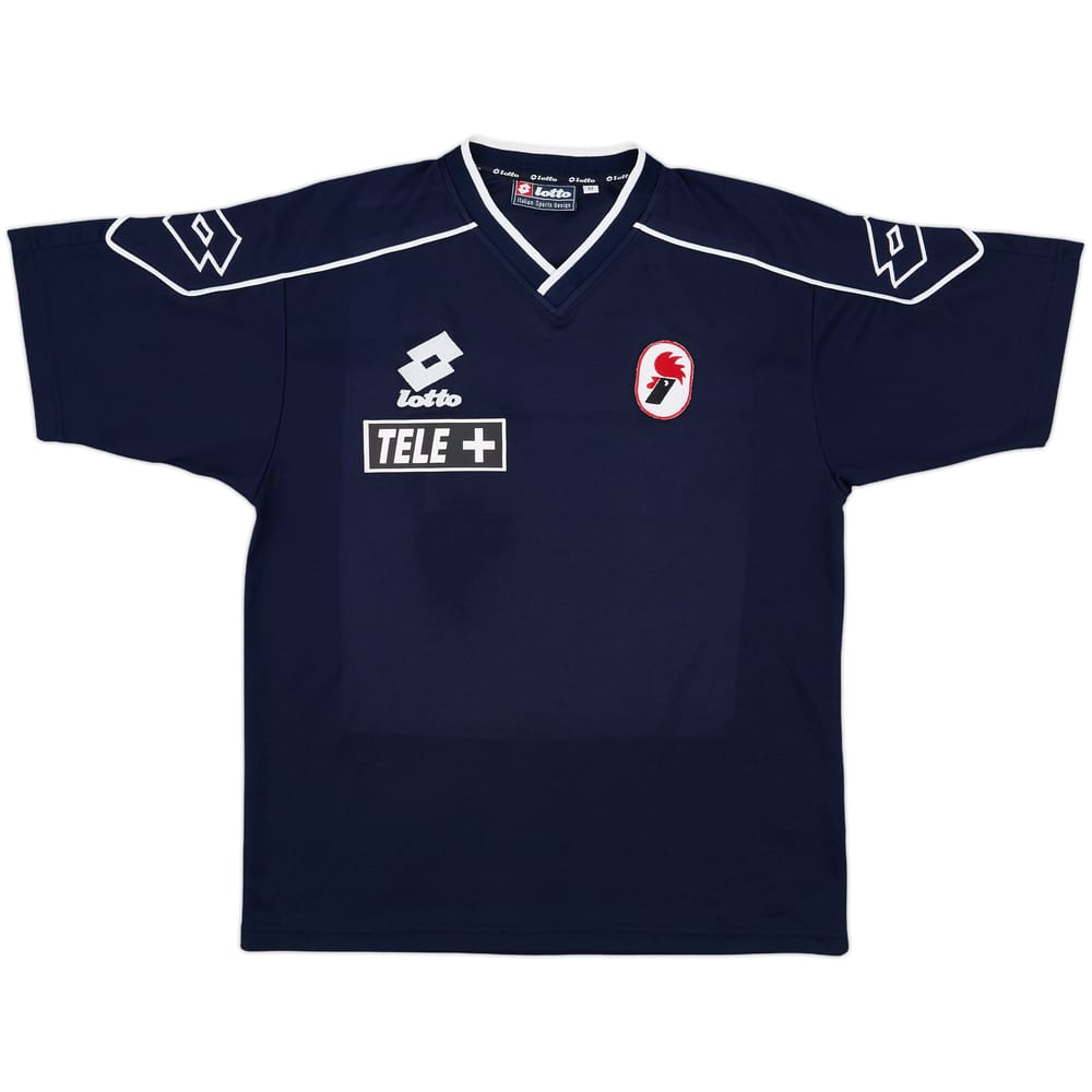 2000-01 Bari Player Issue Lotto Training Shirt - 8/10 - (M)
