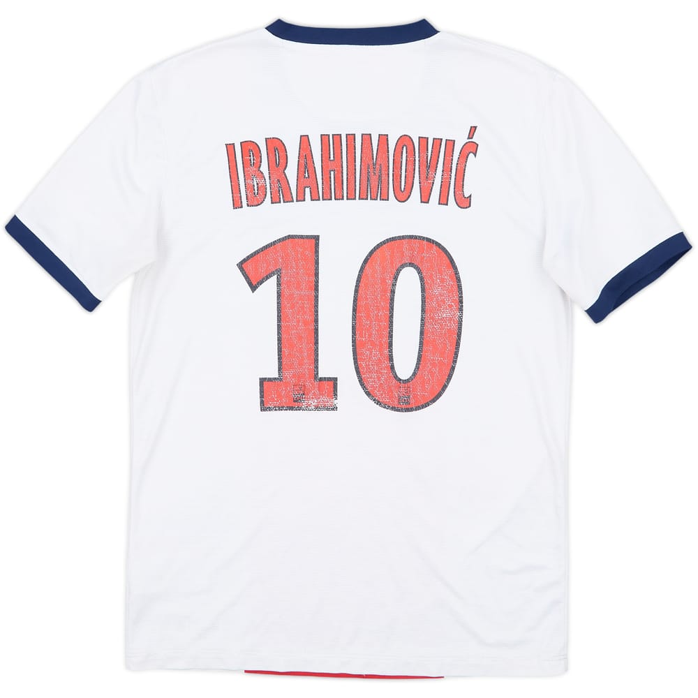 2013-14 Paris Saint-Germain Away Shirt Ibrahimovic #10 - 4/10 - (S)