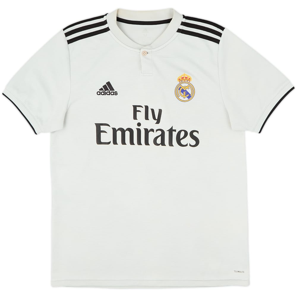 2018-19 Real Madrid Home Shirt - 5/10 - (M)