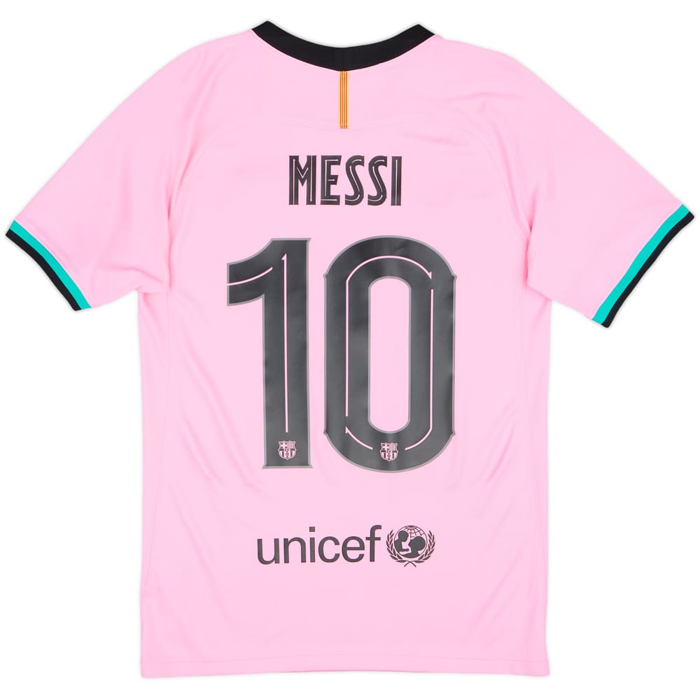 2020-21 Barcelona Third Shirt Messi #10 - 6/10 - (S)