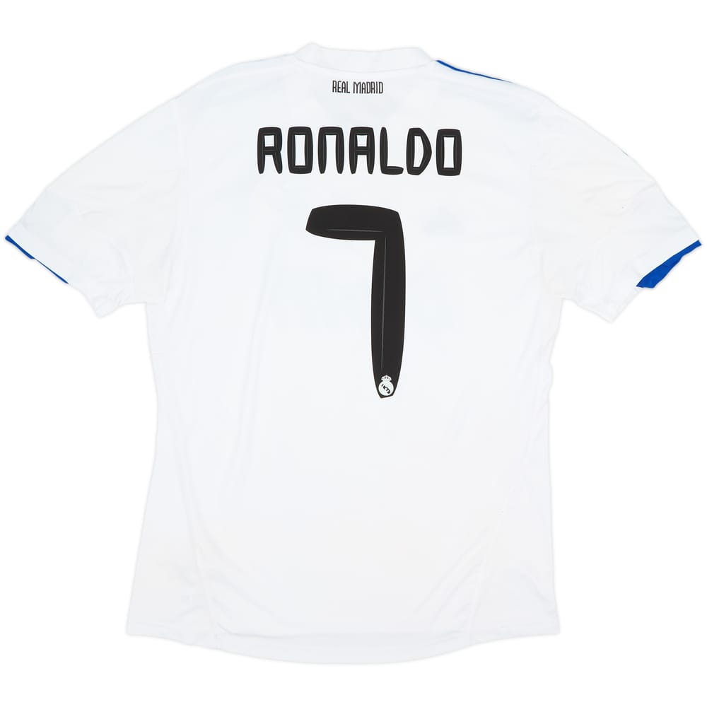 2010-11 Real Madrid Home Shirt Ronaldo #7 - 10/10 - (L)