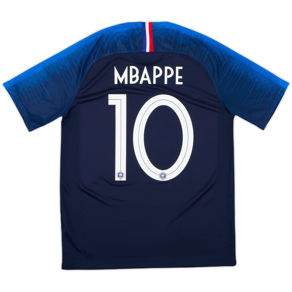 2018 France Home Shirt Mbappe #10 - 8/10 - (M)