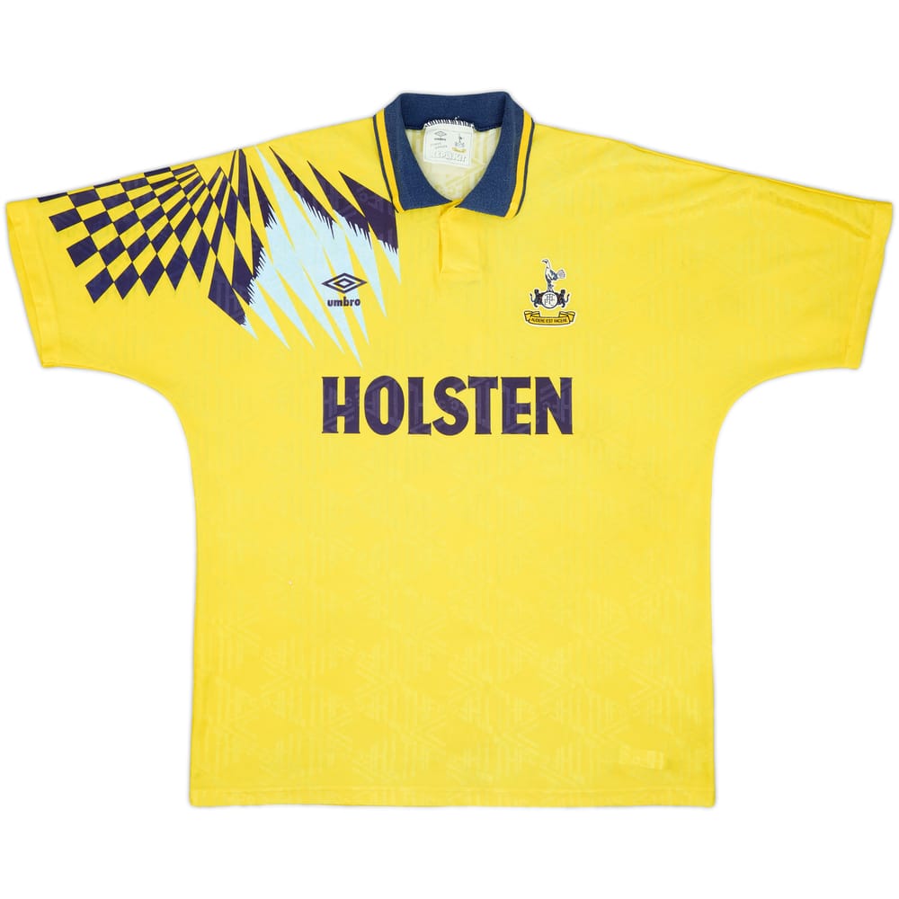 1991-95 Tottenham Away Shirt - 5/10 - (XXL)
