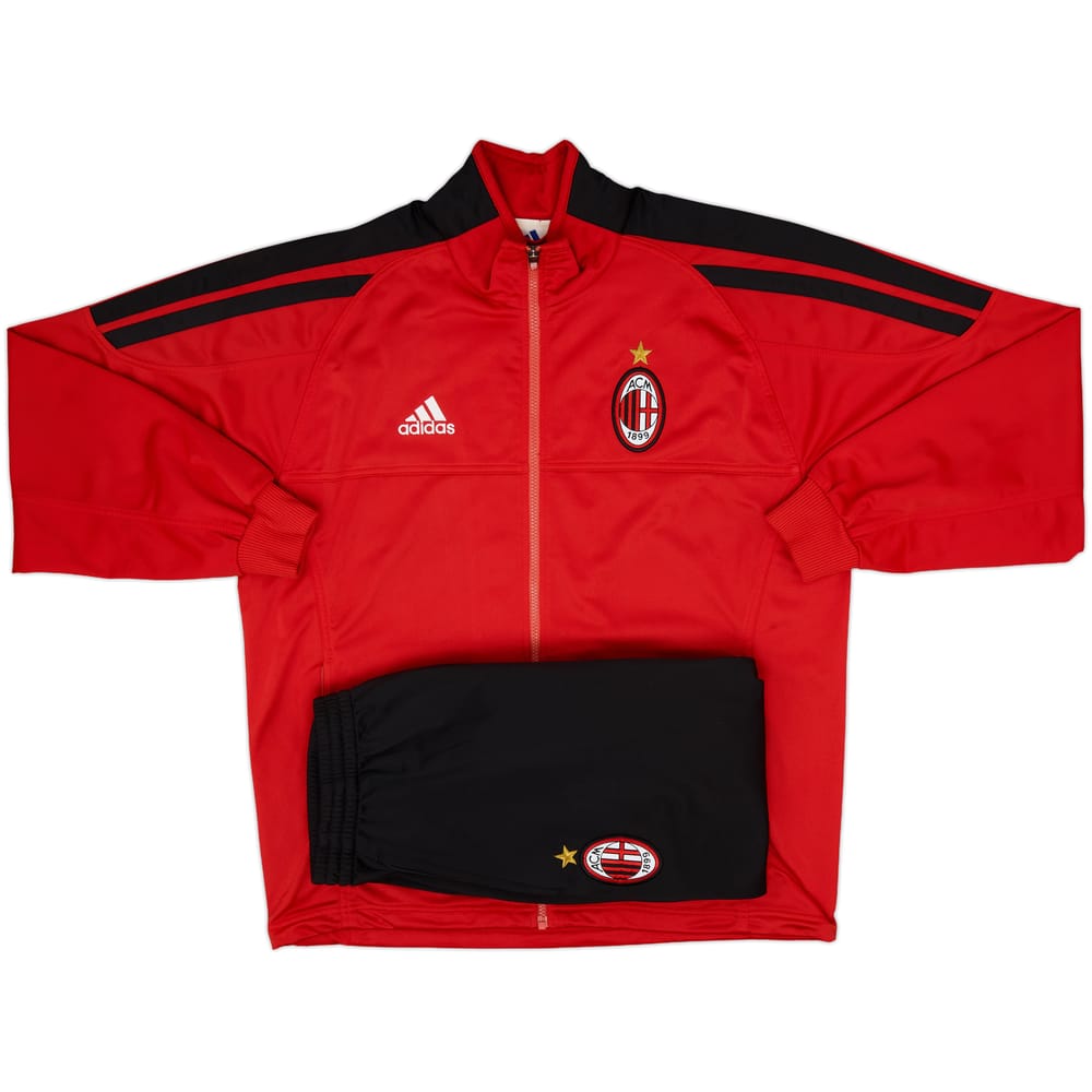 2001-02 AC Milan adidas Tracksuit - 7/10 - (XL)