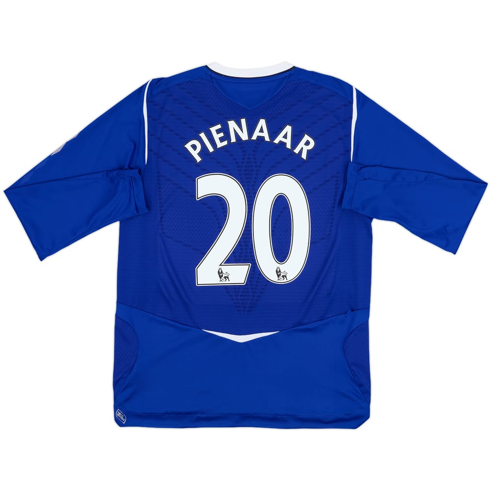 2008-09 Everton Home L/S Shirt Pienaar #20 - 9/10 - (L)