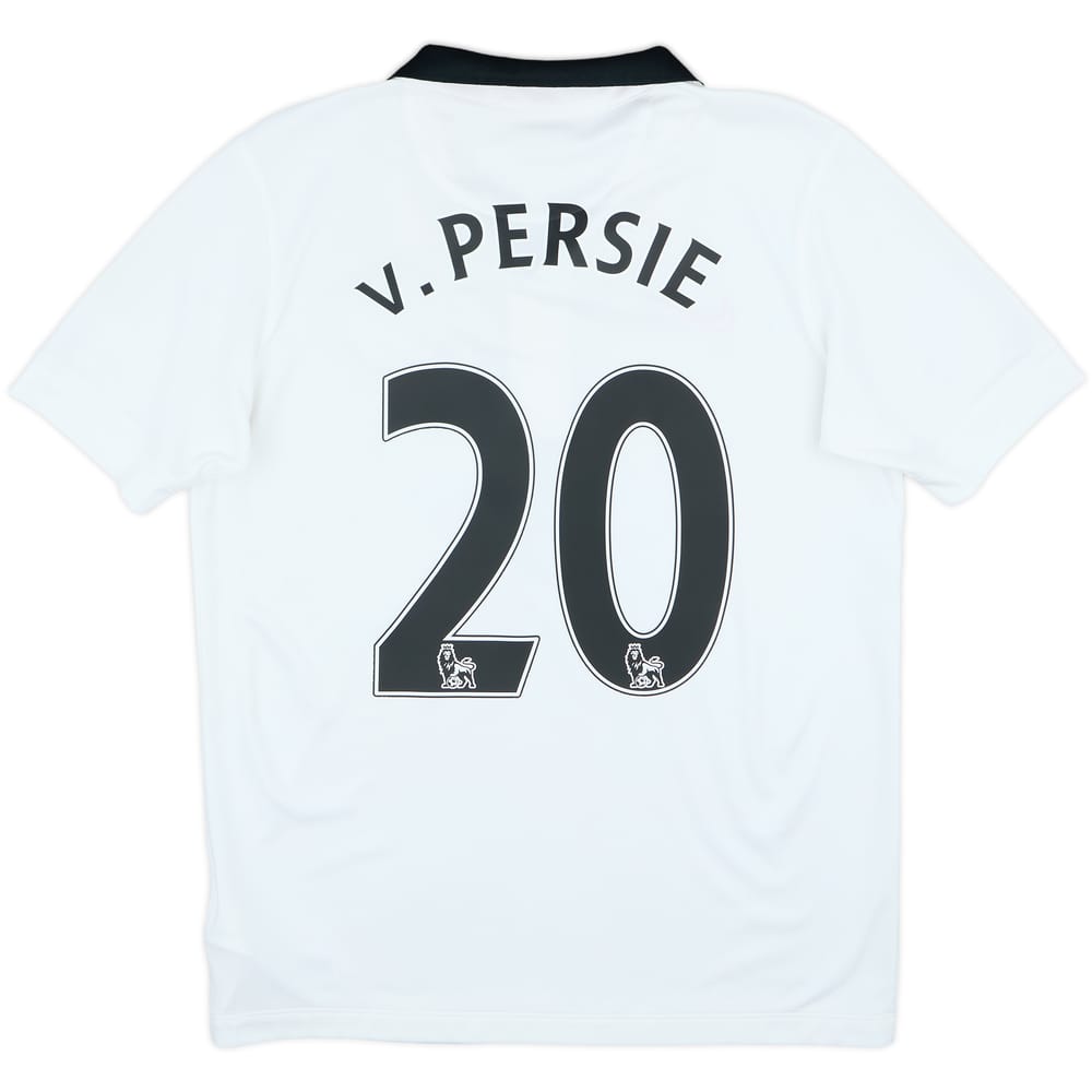 2014-15 Manchester United Away Shirt v.Persie #20 - 8/10 - (XL.Boys)