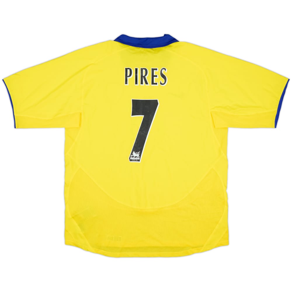 2003-05 Arsenal Away Shirt Pires #7 - 7/10 - (L)