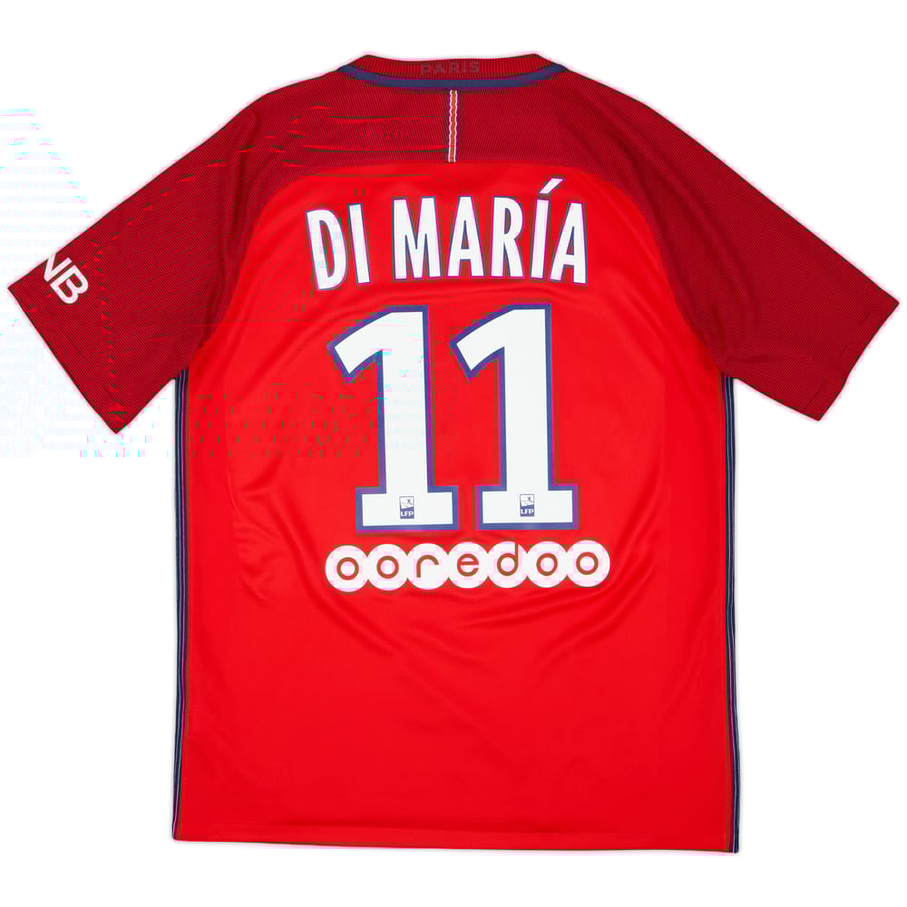 2016-17 Paris Saint-Germain Away Shirt Di Maria #11 - 9/10 - (M)