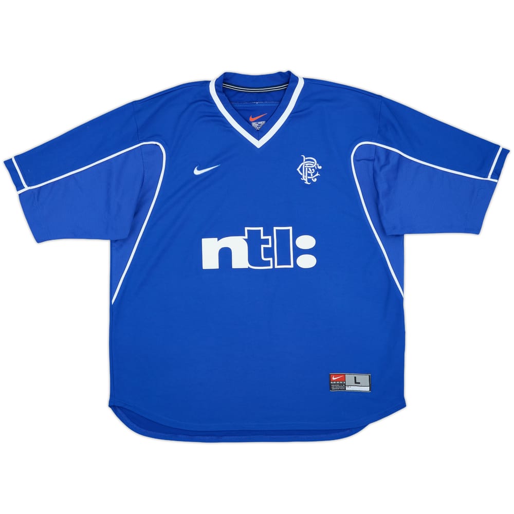 1999-01 Rangers Home Shirt - 9/10 - (L)