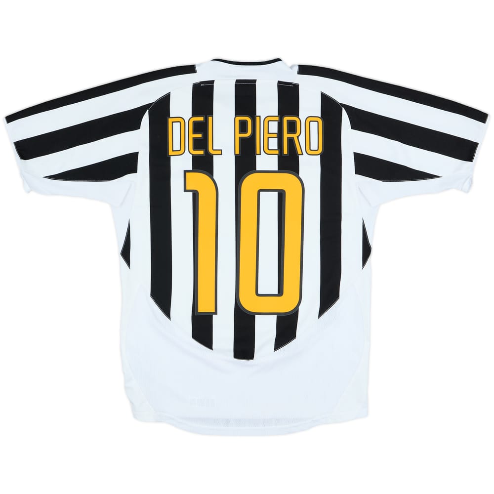 2003-04 Juventus Home Shirt Del Piero #10 - 7/10 - (S)