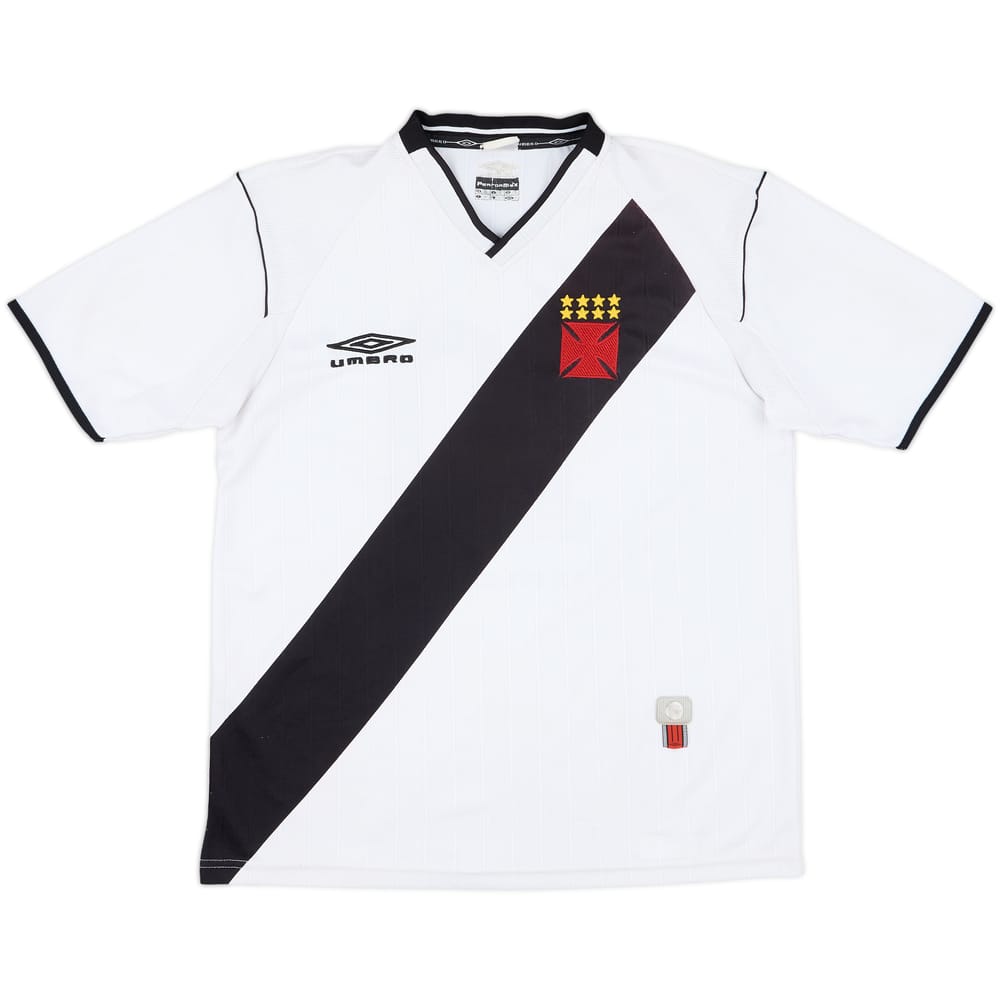 2002 Vasco da Gama Away Shirt #10 - 8/10 - (M)