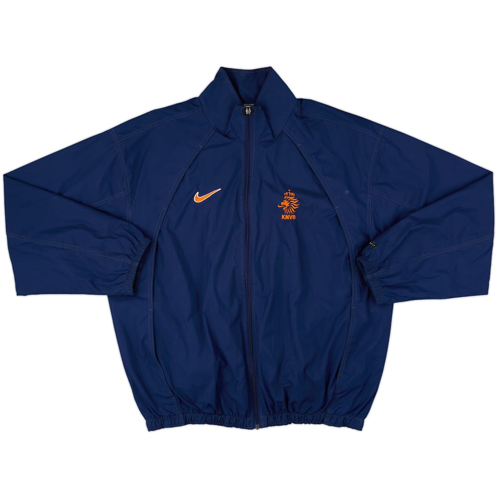 1998-99 Netherlands Player Issue Nike Track Jacket - 7/10 - (L)