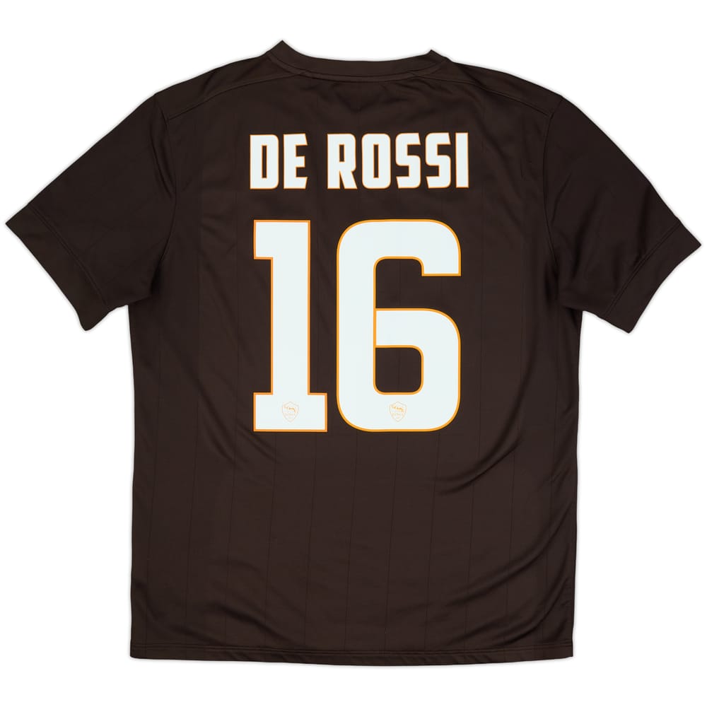 2014-15 Roma Third Shirt De Rossi #16 - 8/10 - (L)