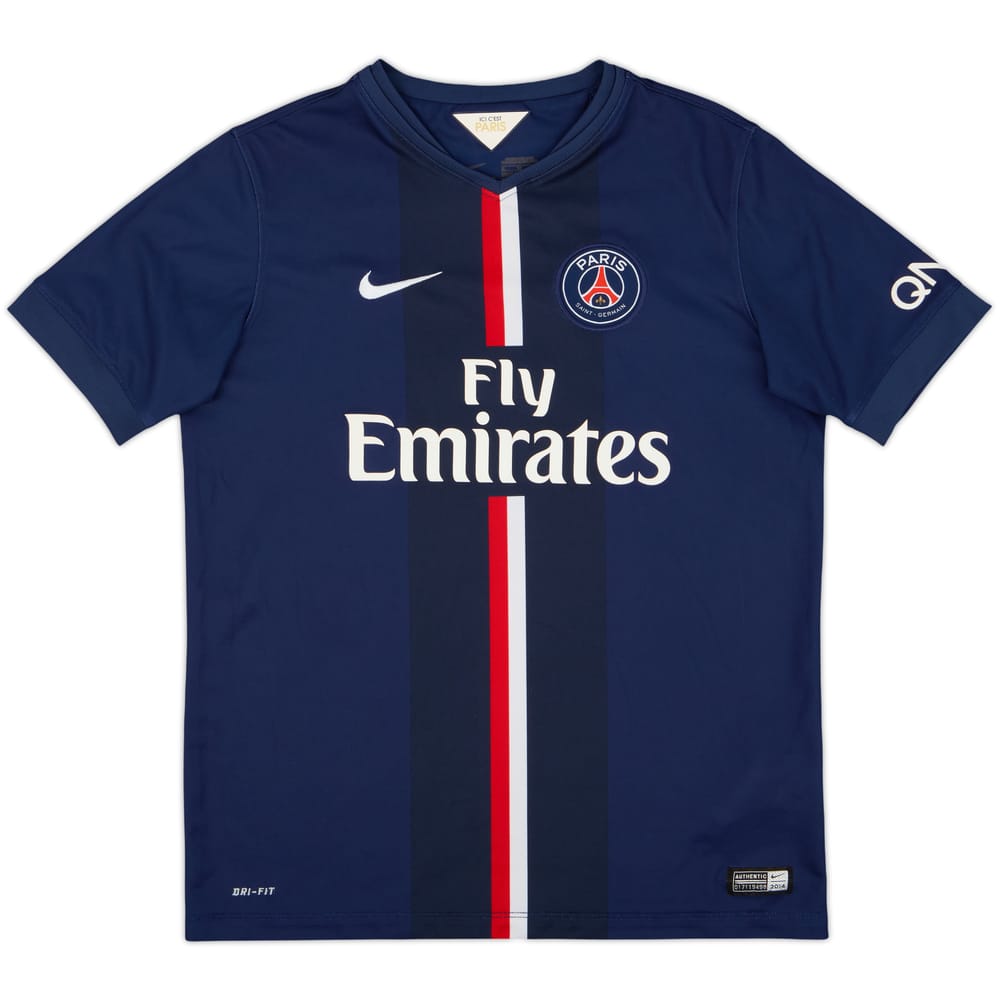 2014-15 Paris Saint-Germain Camiseta Local - 8/10 - (XL.Niños)