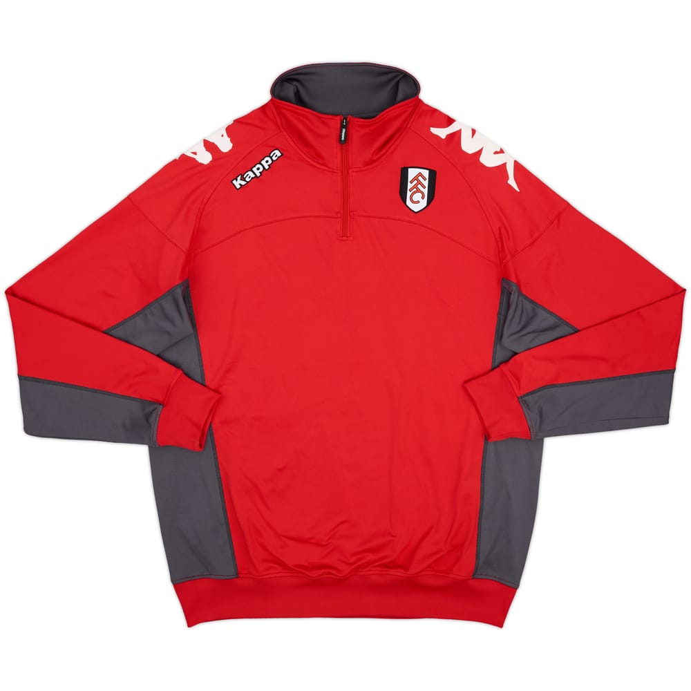 2010-11 Fulham Kappa 1/4 Zip Drill Top - 7/10 - (3XL)