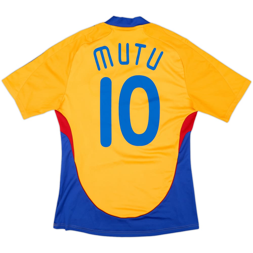 2008-09 Romania Home Shirt Mutu #10 - 8/10 - (M)