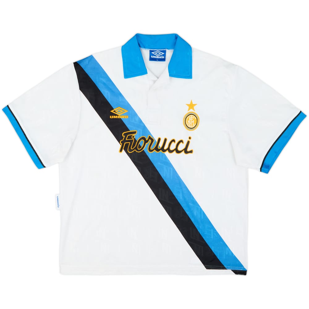 1993-94 Inter Milan Away Shirt - 9/10 - (XL)