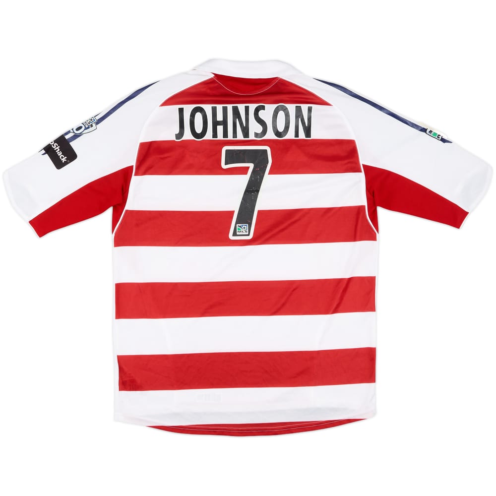 2005 FC Dallas Home Shirt Johnson #7 - 6/10 - (L)