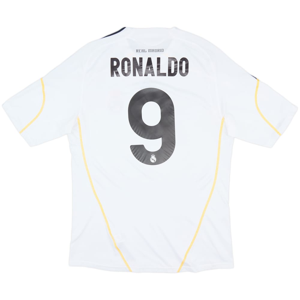 2009-10 Real Madrid Home Shirt Ronaldo #9 - 8/10 - (L)